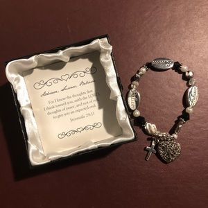 NIB Silver Charm Bracelet